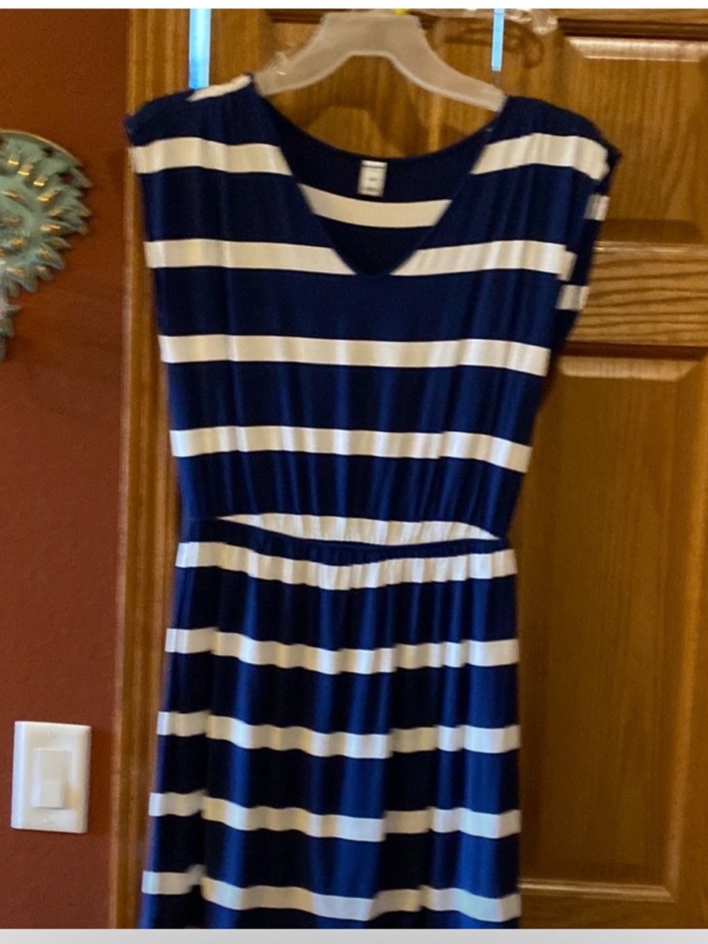 Old Navy striped summer casual dress, size S.